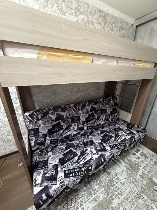 Детская кровать + диван