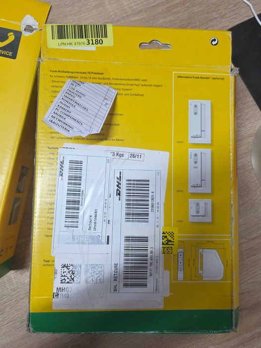 Sistem de rulouri mini Schellenberg electric