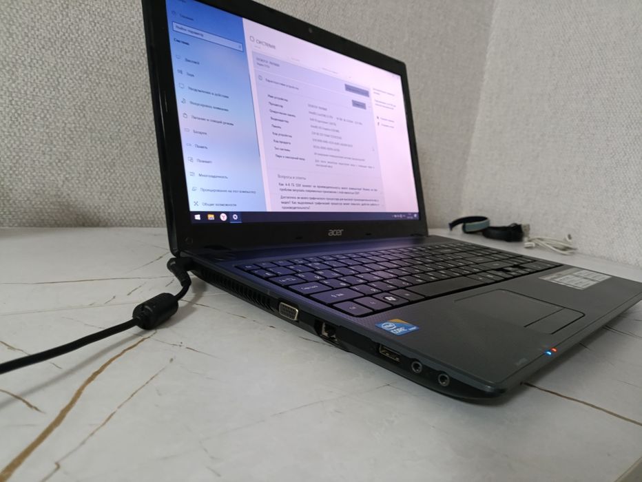 Ноутбук Acer aspire