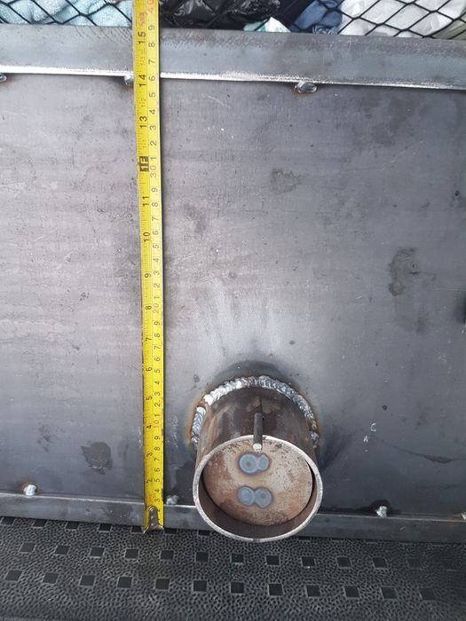 Afumătoare tablă zincată