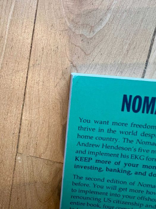 Книга: Nomad Capitalist от Andrew Henderson