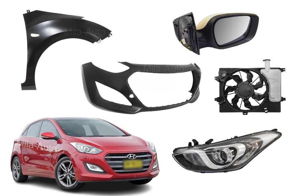 Бампер фонарь крыло радиатор фара зеркало Hyundai i30 Хендай ай 30