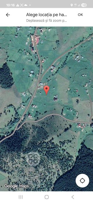 Vind teren intravilan la munte