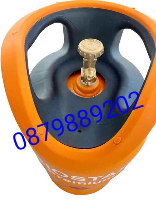 Газова бутилка с ъглов кран