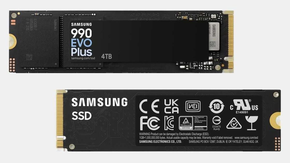 Samsung SSD 990 EVO Plus 4 ТБ SSD Gen4 NVMe™ M.2