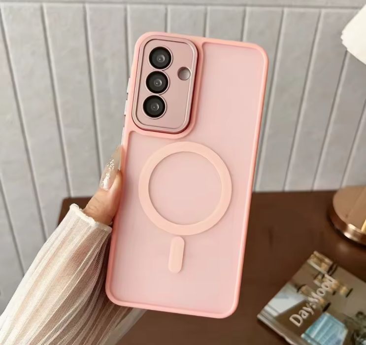 Samsung A35/A55/A36/A56 Husa Magnetica Spate Mat Protectie Camera