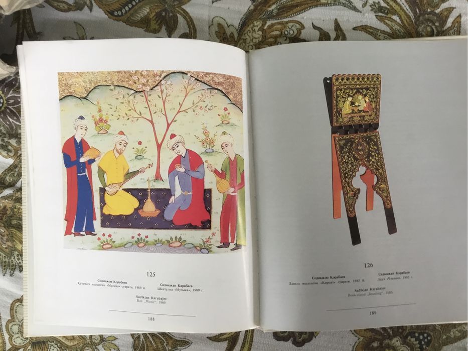 Мусаввир - современная миниатюрная  живопись Узбекистана