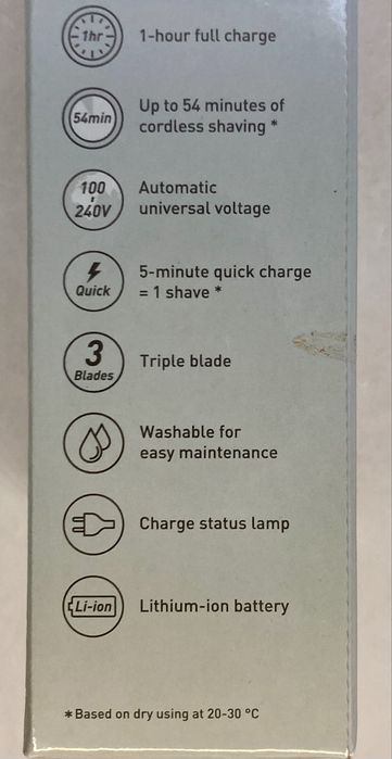 Panasonic aparat de ras wet/dry sigilat
