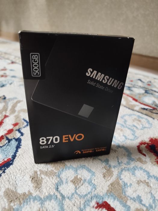 ОБМЕН! Ssd samsung 870 EVO 500gb обмен на видеокарту
