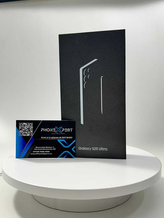 Produs Nou Samsung Galaxy S25 Ultra 256GB Titanium Gray cu Garantie