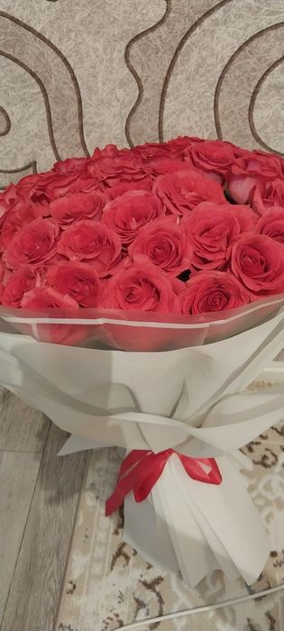 Большой букет б/у