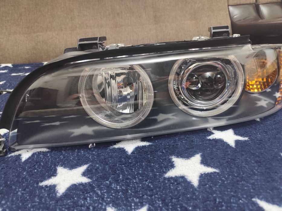 Hella фары рестайлинг BMW E39 BI led Laser