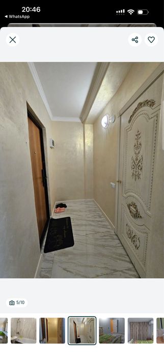 Срочно 1 комнатная квартира