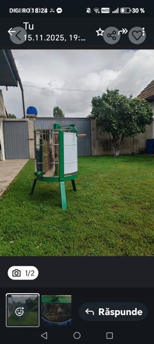 Vand centrifuga apicola