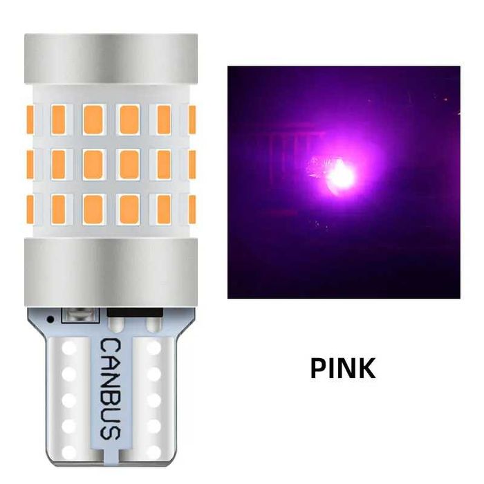 Set de 2 becuri led W5W 360 grade Xentech Light 42 SMD canbus