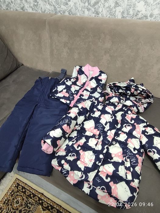 Очень теплый комплект 2-3,5 лет