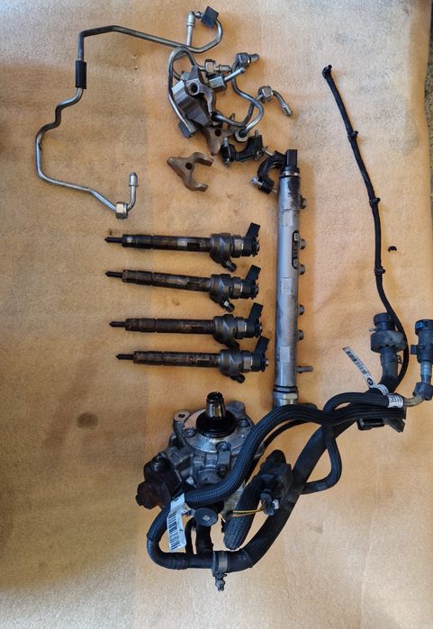 Kit / chit injectie pompa injectoare rampa conducte bmw e90 / e91 / e92 / e82 / e83 / f15 / f25 / f30 / f31 / f34 / f20 / f10 / f11 2.0 d n47d20c