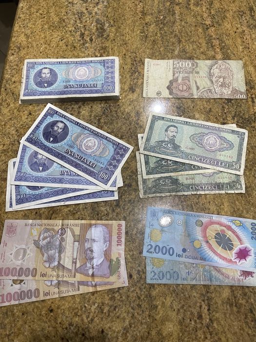 Bancnote vechi romanesti