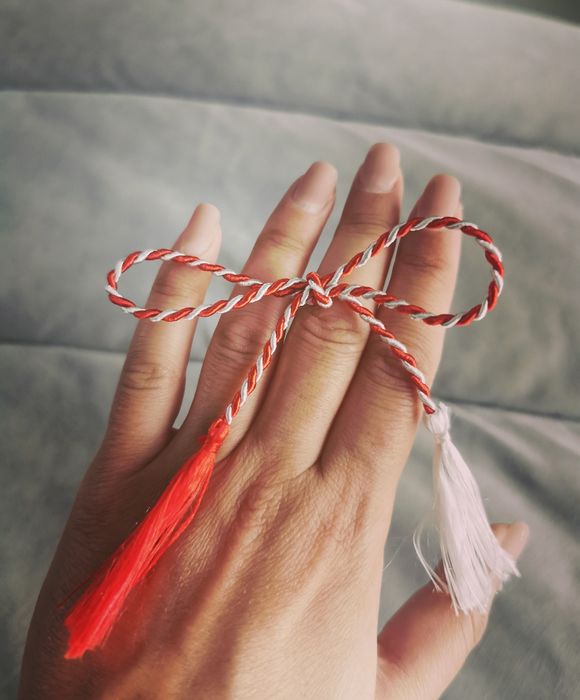 Șnur mărțișor, set 100 buc