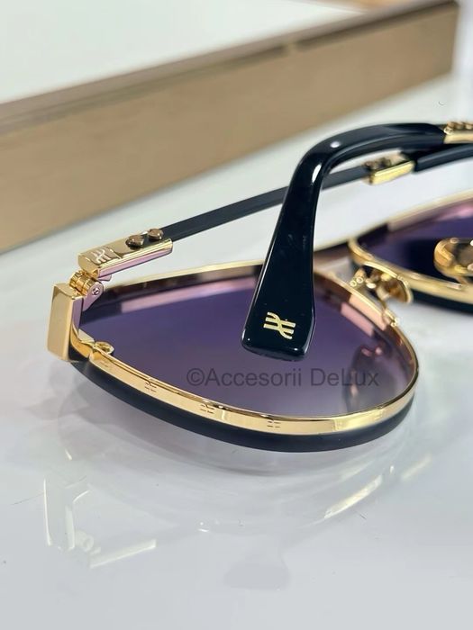 Ochelari de Soare Hublot H101 Noi Full Box [Verificare Colet] Gold