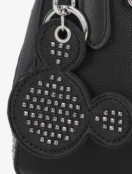 Desigual Чанта за през рамо 'Mickey Studstyle Phuket' в Черно