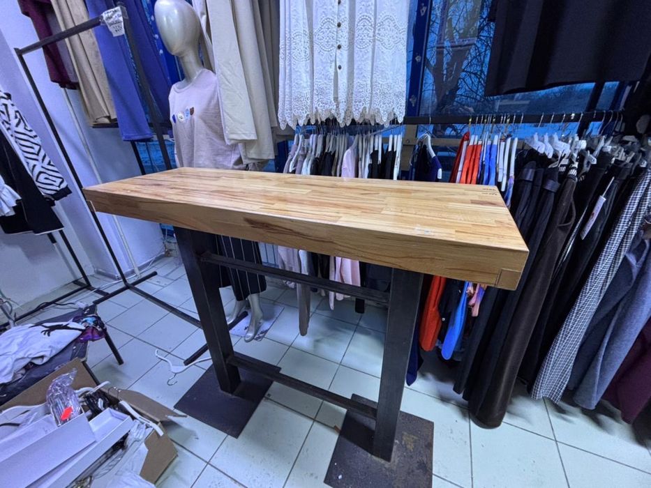 Деревянная столещница (барный стол)