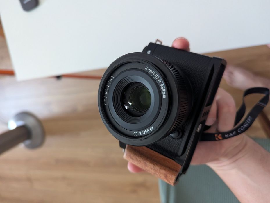 Объектив ttartisan 35mm F1.8 Fuji x