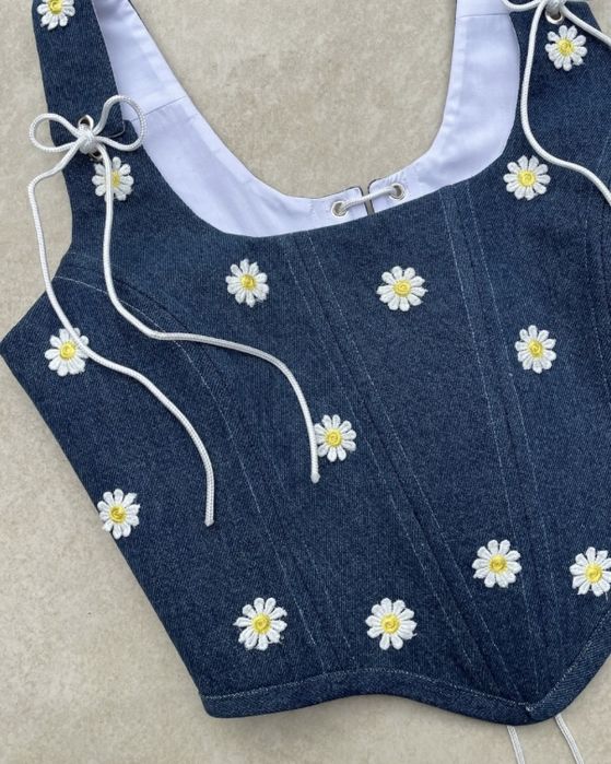 Бутиков  Дънков корсет размер М