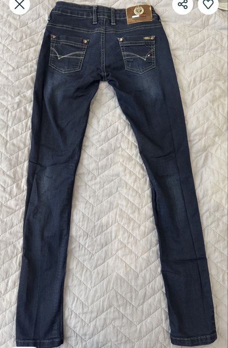 Модерни дамски дънки  S размер, Slim fit