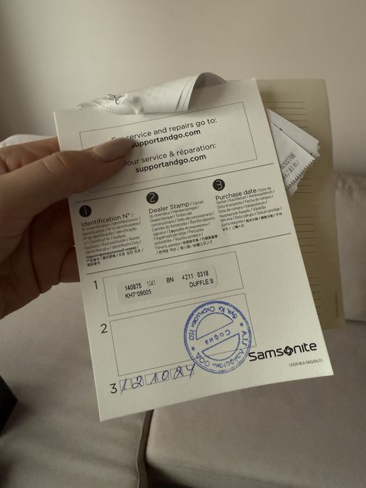 Сак и раница Samsonite