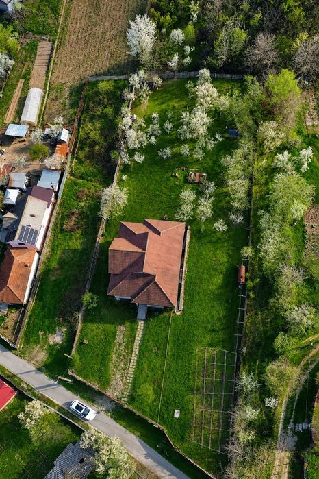 Vilă cu 5.000 mp de teren, livadă și deschidere spre natură  - Bărbătești