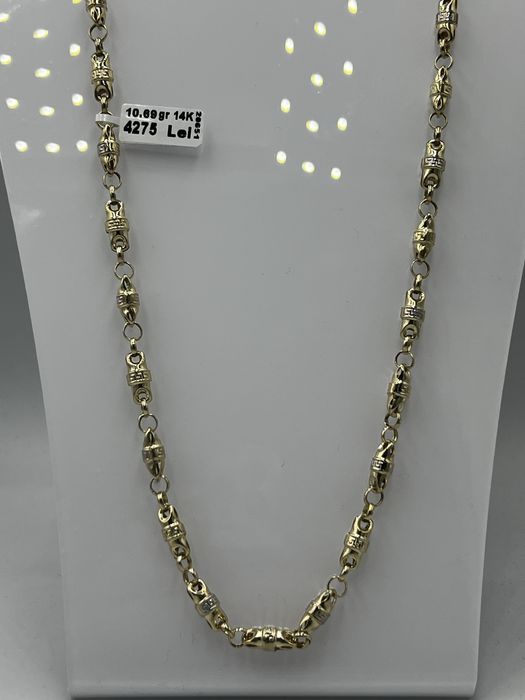 Lant Aur 14k Greutate 10.69g Lungime 31.5 Cm #50075