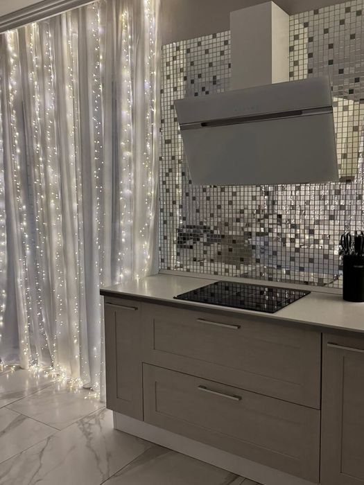 Гирлянда Хвойная Лапа Занавес Шторка