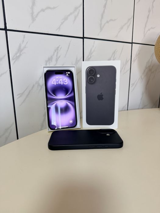 iPhone 16 Ca Nou 5G 128GB Titanium Black, iphone 16, 17