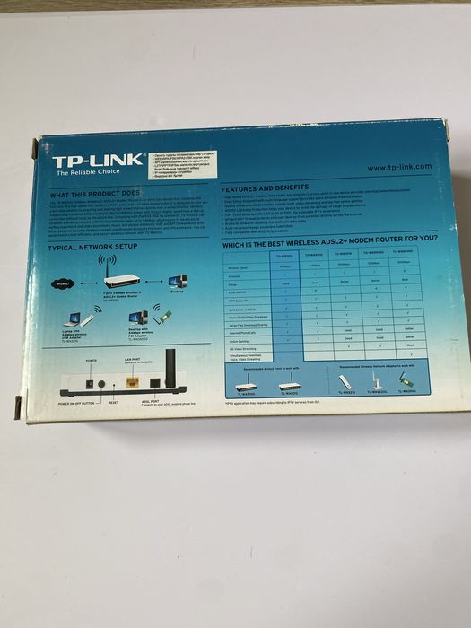 Модем роутер 1-портовый 54Mbps