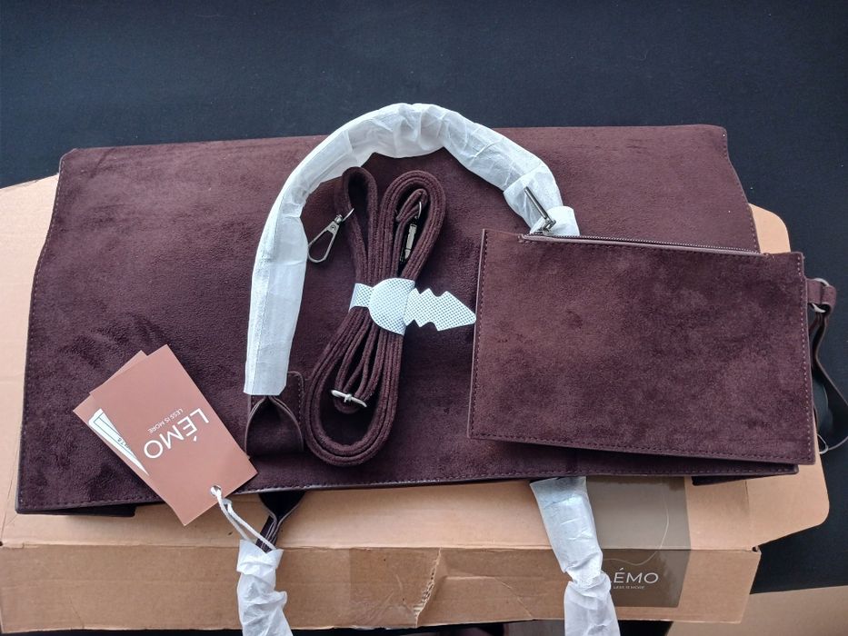 Сумка замшевая, НОВАЯ.