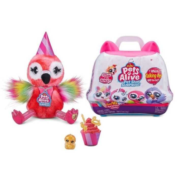 Чанта с Плюшена играчка изненада и изненади Zuru Pets Alive