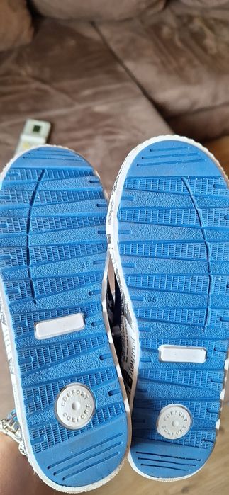 Естествена кожа сникърси Ponki 35 номер момиче/ момче/