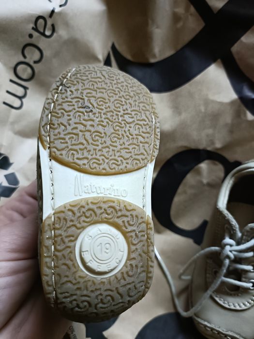 Pantofi de piele mărimea 19