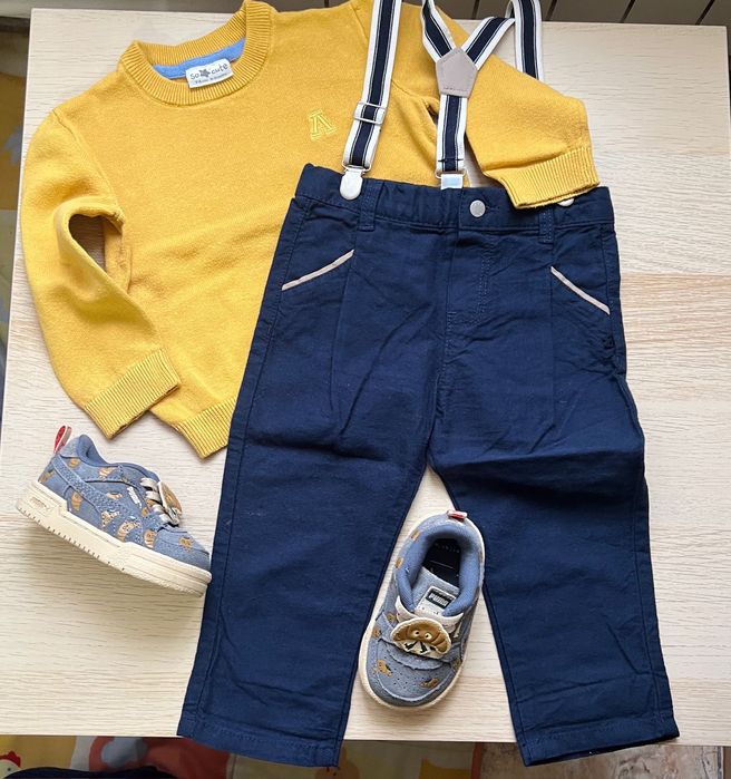 Set pantaloni bluza adidasi bebelusi