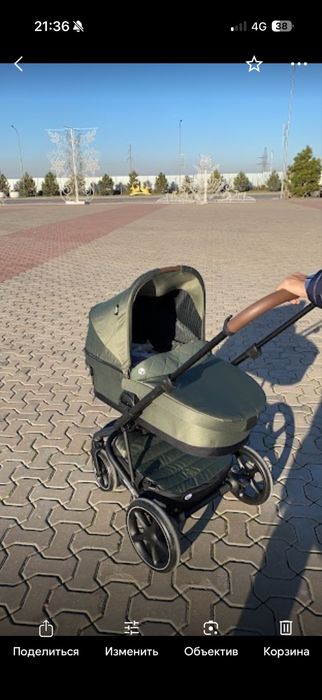 Люлька easywalker harvey 3 premium emerald green