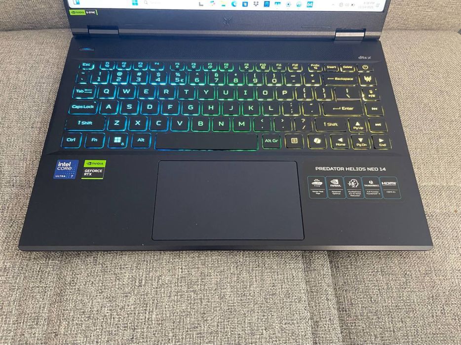 Acer Predator Helios Neo 14  60часов