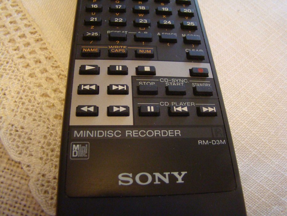 Оригинално дистанционно на Мини диск - SONY ES