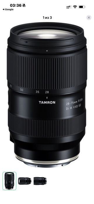 Обьектив tamron 28/75