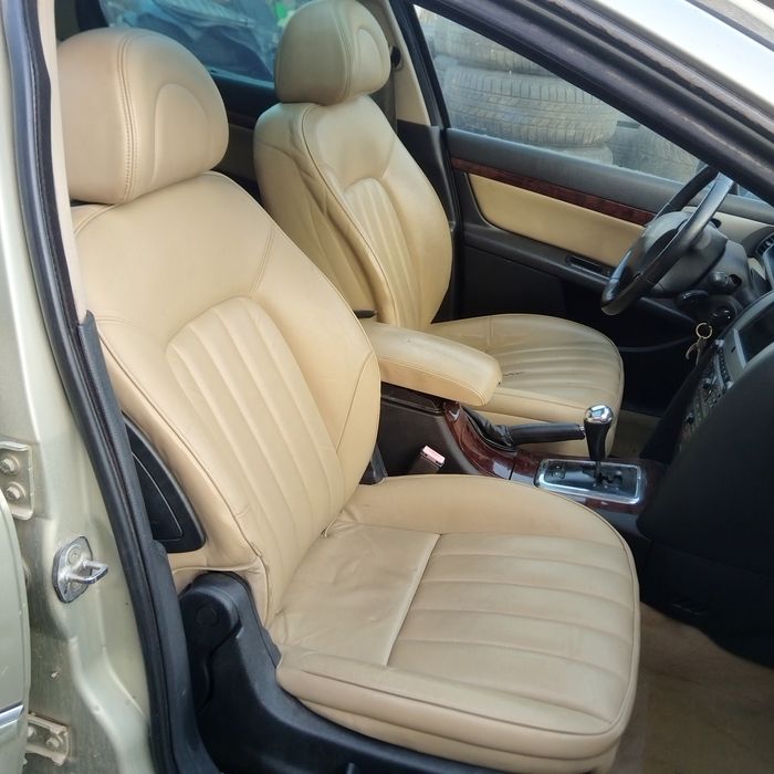 Interior PIELE CREM cu incalzire scaune+bancheta Peugeot 407 SW