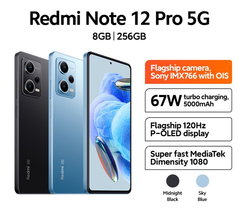Redmi Note 12Pro 5G 8/256, Nfc дёшево