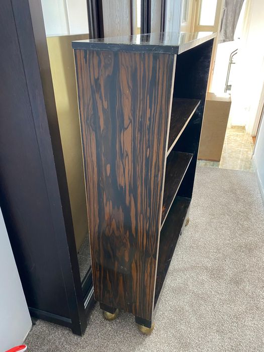 Set Art Deco de 4 piese (bufet, vitrina, biblioteca si comoda)