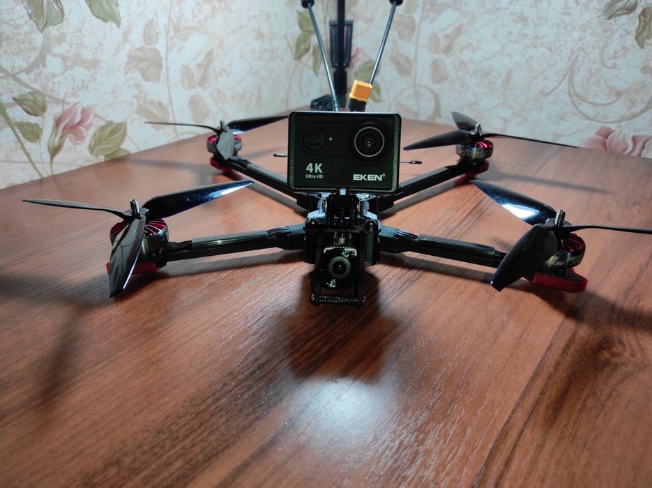 Квадрокоптер Iflight Chimera 7.5 и DJI Googles v2
