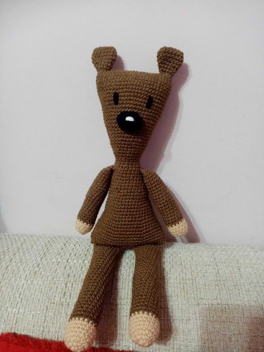 TEDDY - MR BEAN crosetata handmade