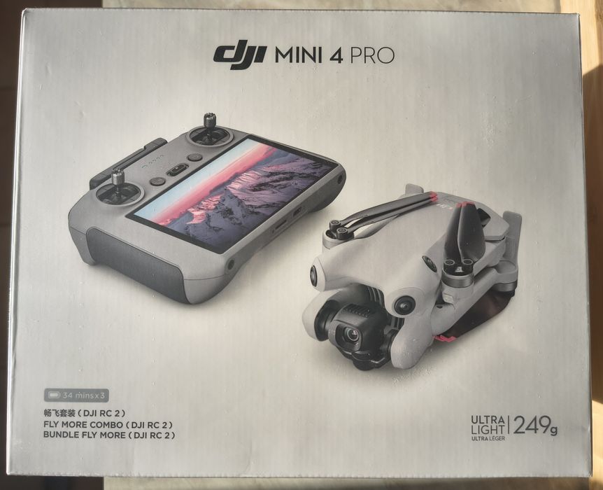 Дрон dji mini 4 pro combo + Бонус